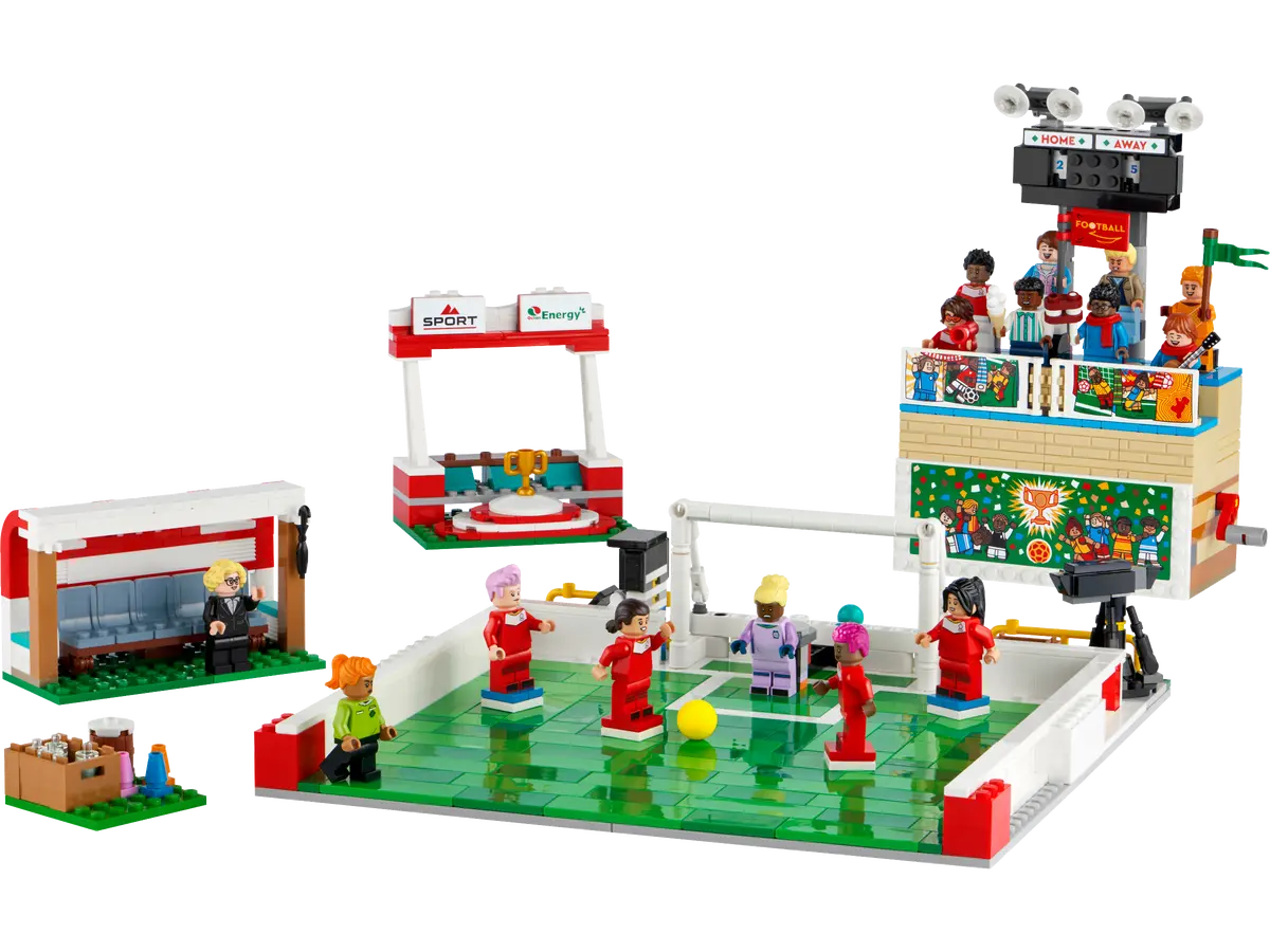 LEGO® Icons of Play 40634 Building Toy Set | Celebrate Soccer with