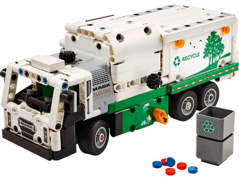 42167 Mack® LR Electric Garbage Truck – Box Of Bricks