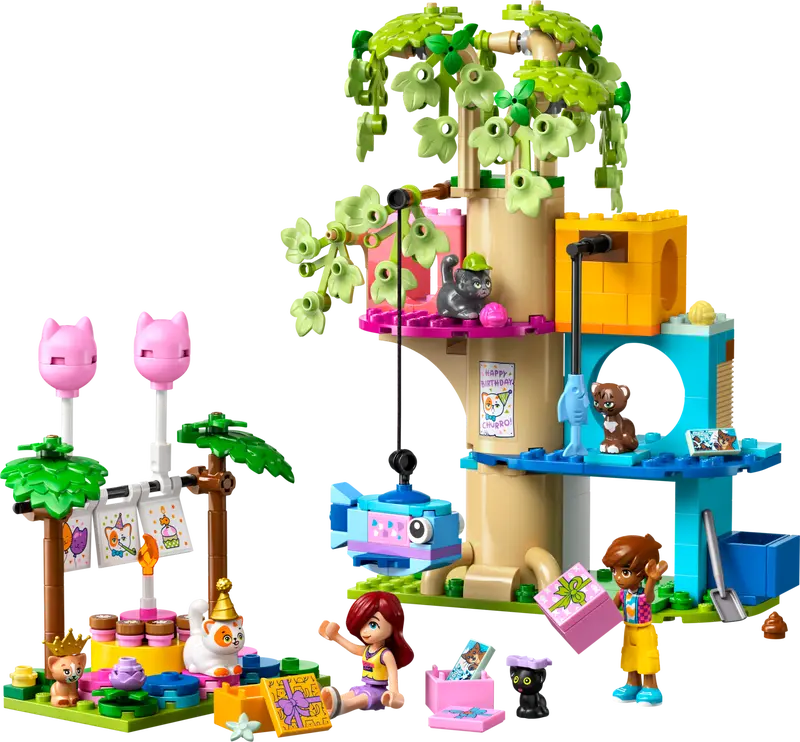 42666 Cat Birthday Party Tree House – Box Of Bricks