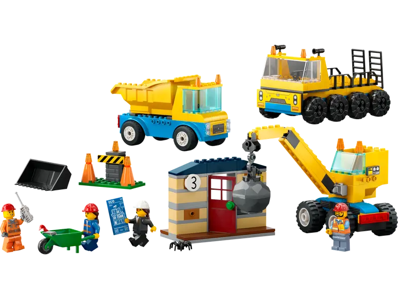 Wrecking ball online toy truck