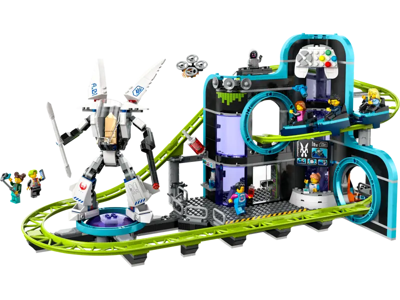 60421 Robot World Roller-Coaster Park – Box Of Bricks