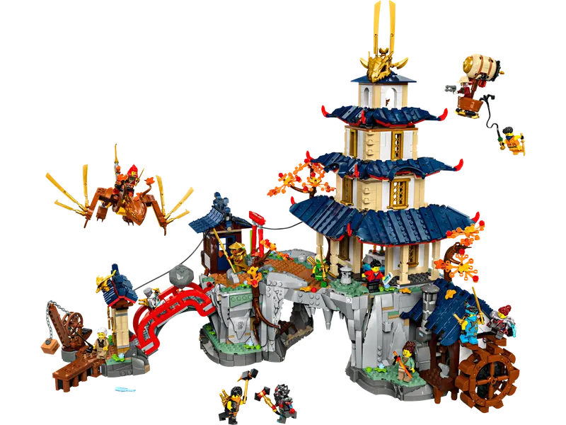 Temple Of Airjitzu Ninjago City Ninjago City MOC Temple Building