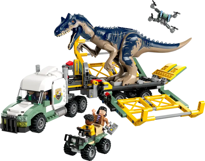 76966 Dinosaur Missions: Allosaurus Transport Truck – Box Of Bricks
