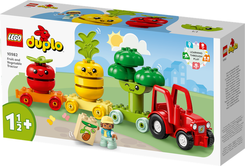 10982 Fruit and Vegetable Tractor Box Of Bricks