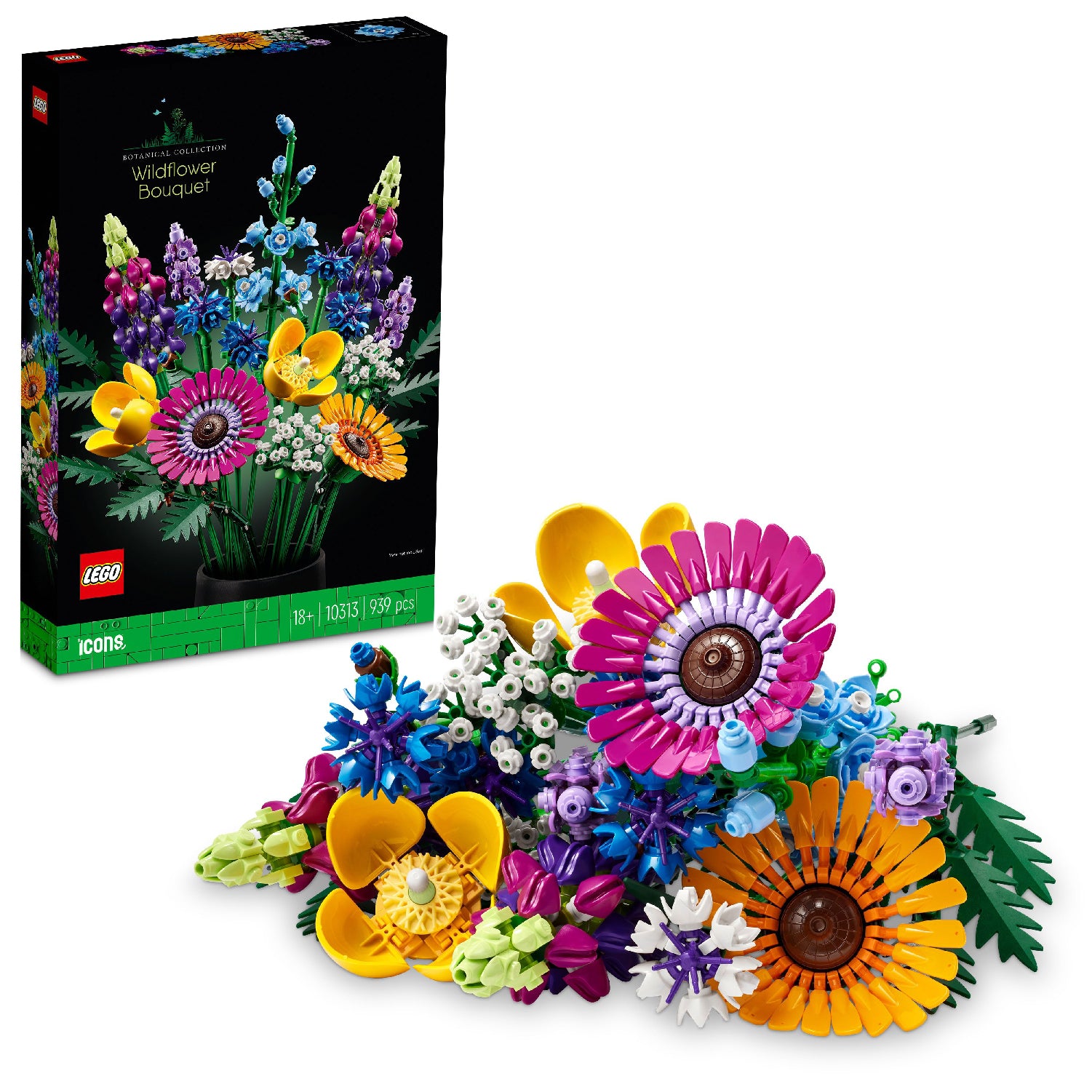 Flower Buque Lego 10313 Wildflower Bouquet - Main Image