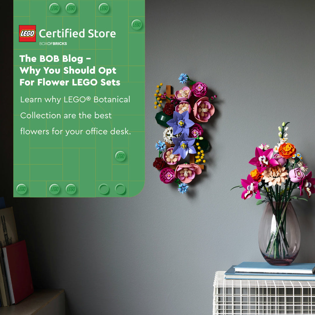 Why You Should Opt For Flower LEGO® Sets for Your Office