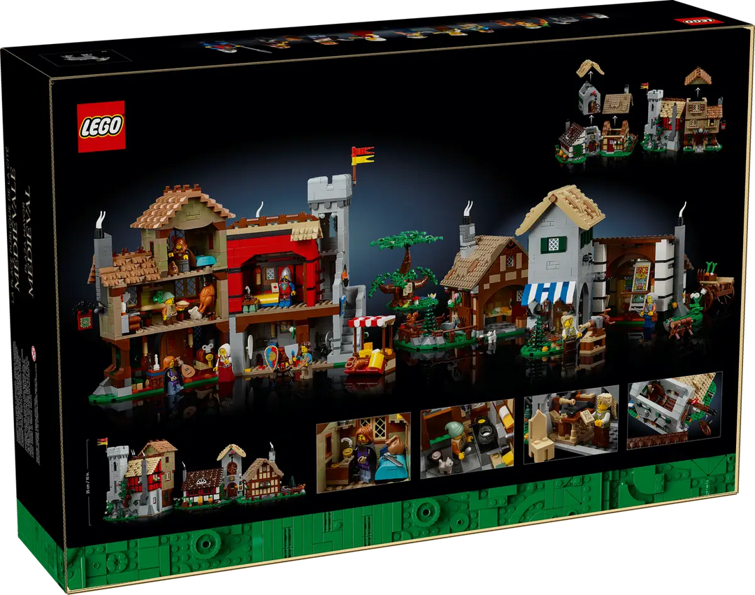 10332 Medieval Town Square – Box Of Bricks