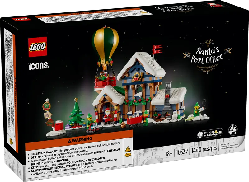 10339 Santa's Post Office – Box Of Bricks - Main Image