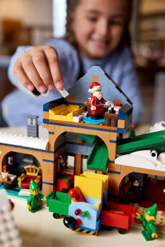 Lego christmas post office sales