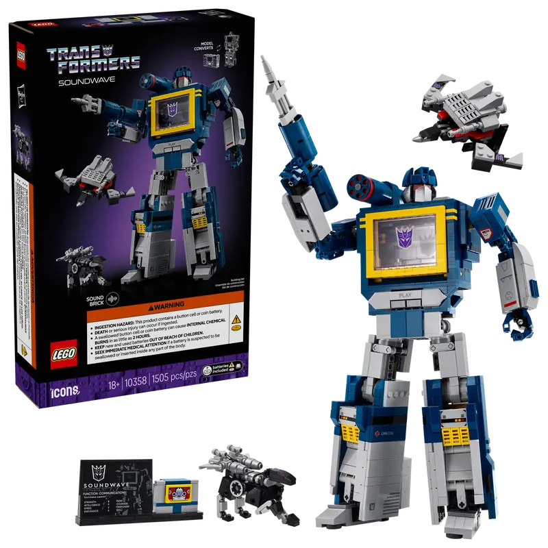 10358 Transformers: Soundwave