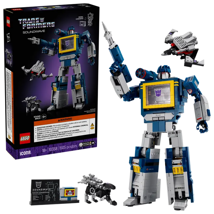 10358 Transformers: Soundwave