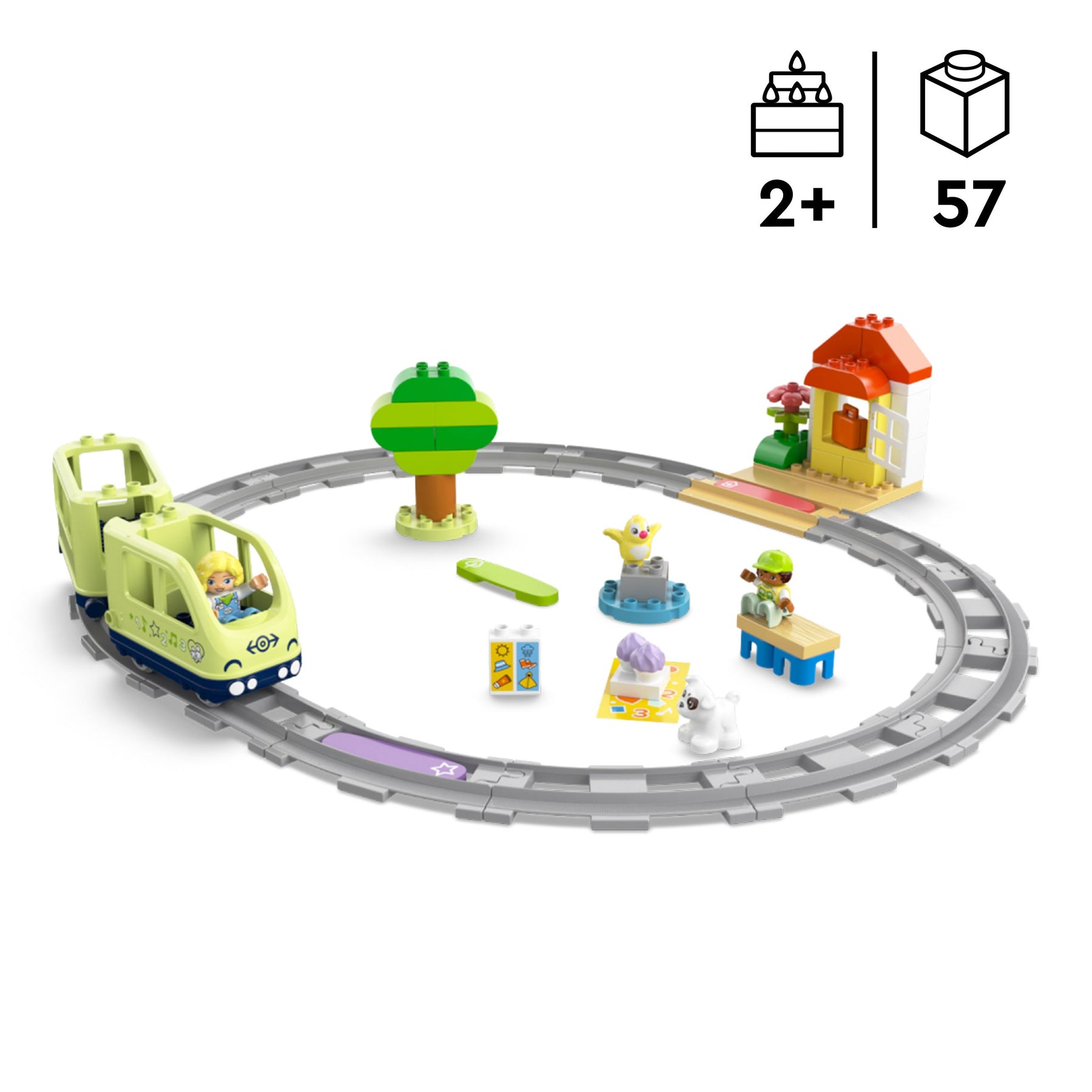 Trtiny Math Adventure Train 10427 Interactive Adventure Train – Box Of Bricks