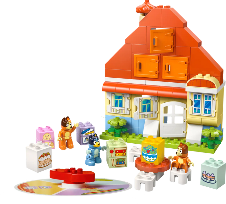 10459 Bluey's Family House with Memory Game
