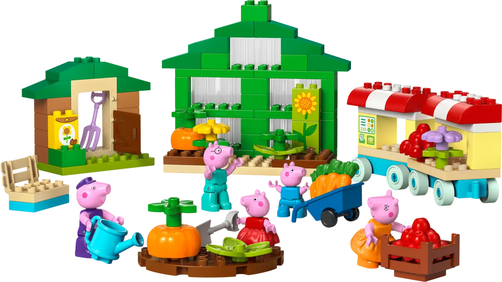 10461 Grandpa Pig's Garden and Greenhouse – Box Of Bricks