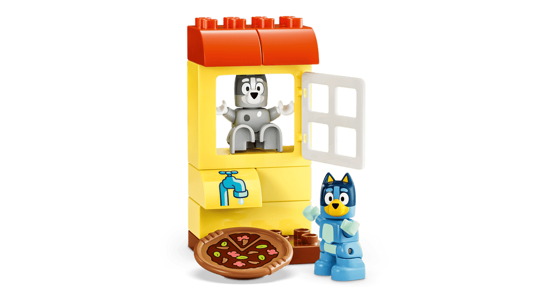 10469 Pizza Girls with Muffin and Bluey