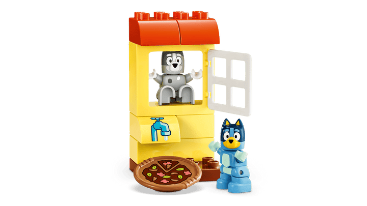 10469 Pizza Girls with Muffin and Bluey