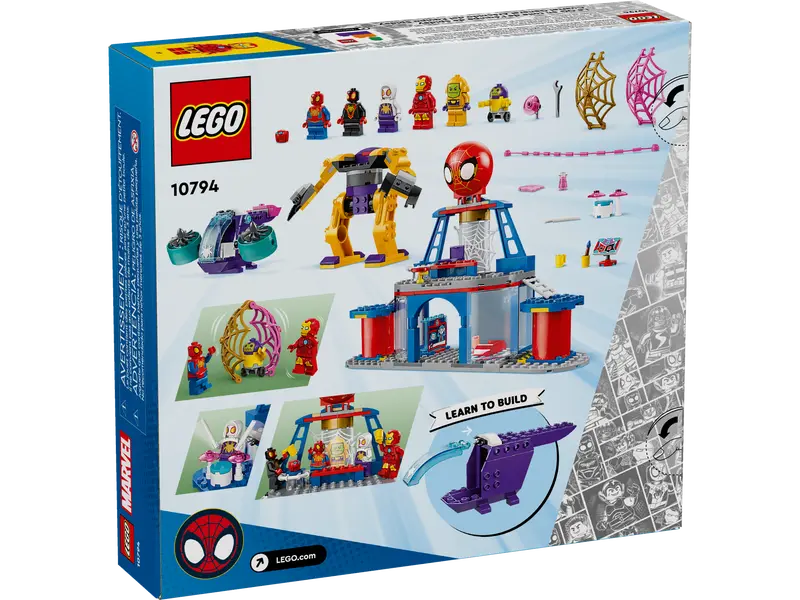 10794 Team Spidey Web Spinner Headquarters