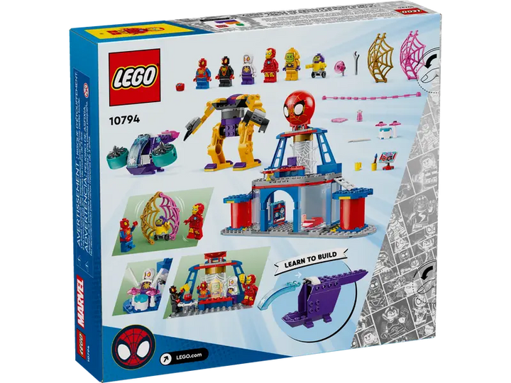 10794 Team Spidey Web Spinner Headquarters