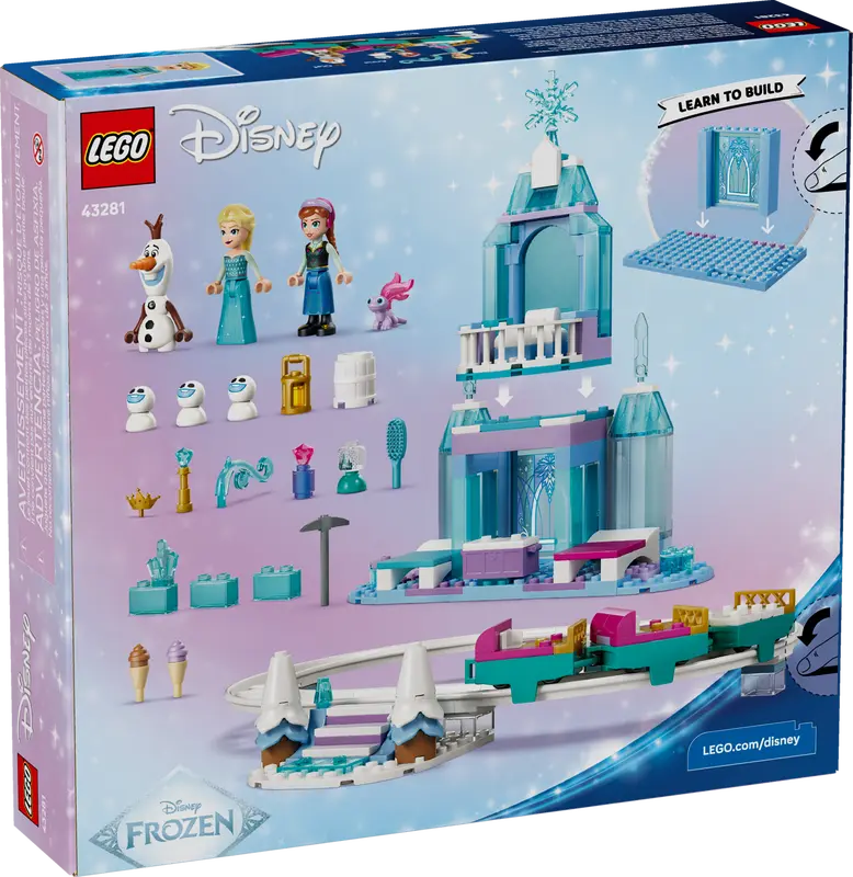 43281 Elsa's Ice Castle & Snow Ride Adventure