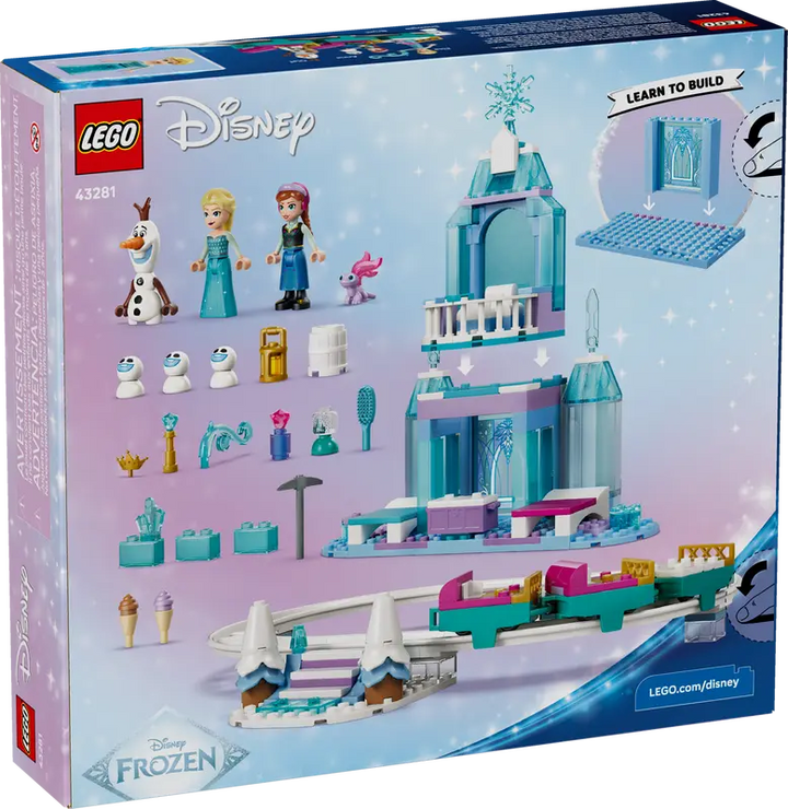 43281 Elsa's Ice Castle & Snow Ride Adventure