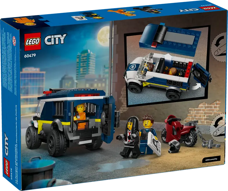 60479 Police Prisoner Transport Van