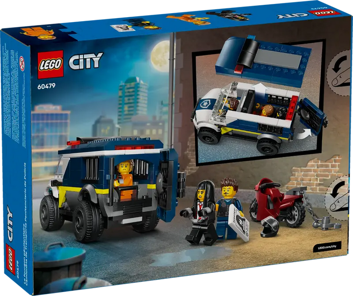 60479 Police Prisoner Transport Van