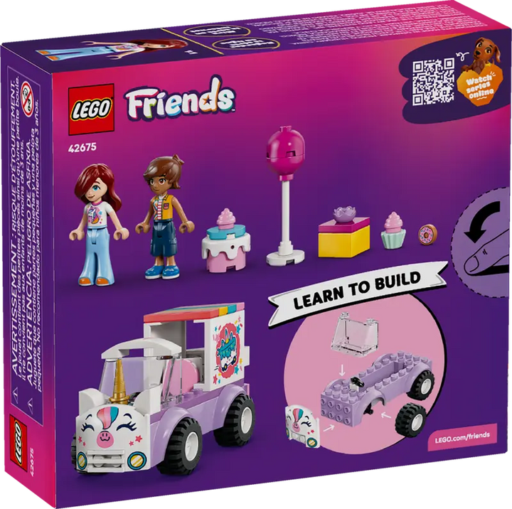 42675 Unicorn Cake Delivery Car