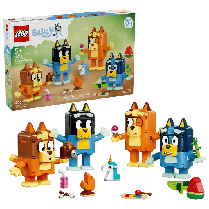 11217 Brick-Built Bluey Family
