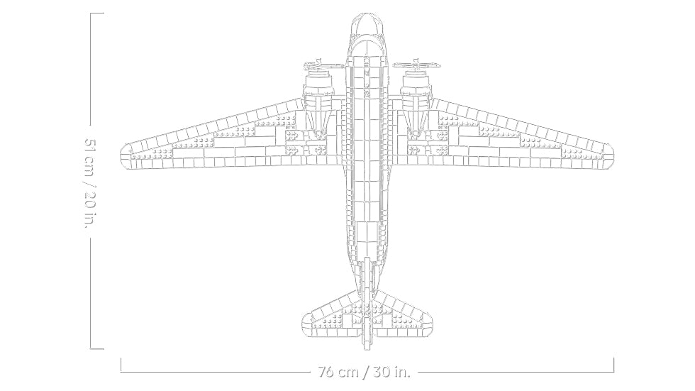 11378 Douglas™ DC-3™ PAN AM® Airliner