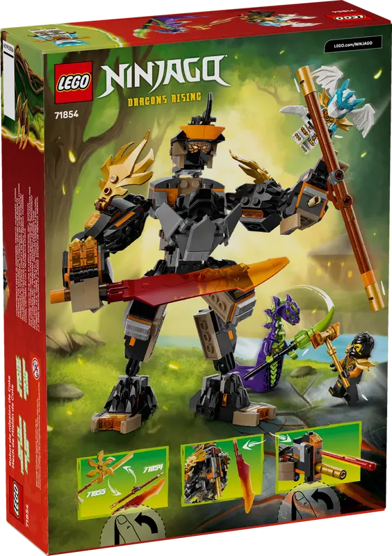 71854 Cole's Mission Mech & Dragon Zane
