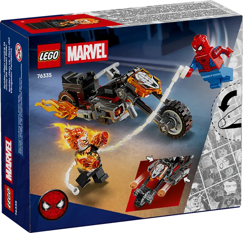 76335 Spider-Man vs. Ghost Rider Motorcycle