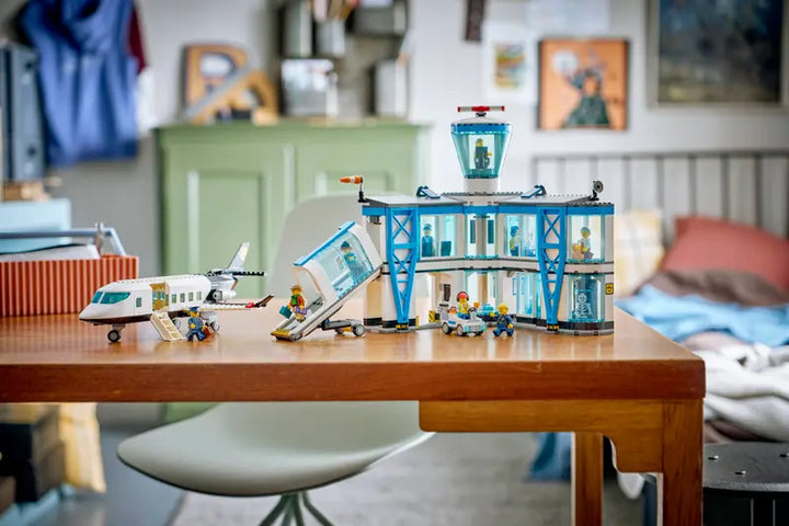 60502 Airport with Airplane