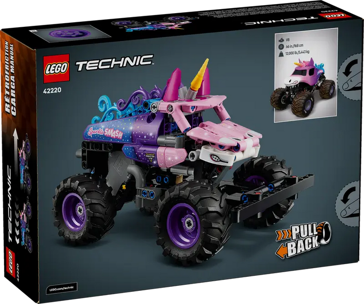 42220 Monster Jam™ Sparkle Smash™ Pull-Back