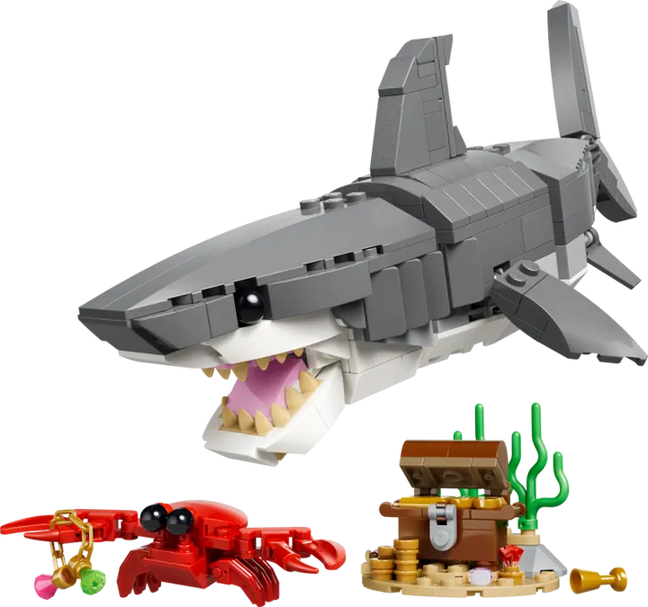 31381 Fierce Shark with a Treasure Chest