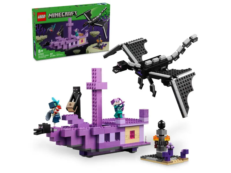 21264 The Ender Dragon and End Ship – Box Of Bricks