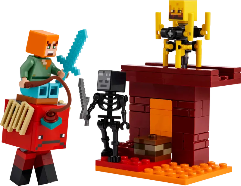 21266 The Nether Lava Battle – Box Of Bricks
