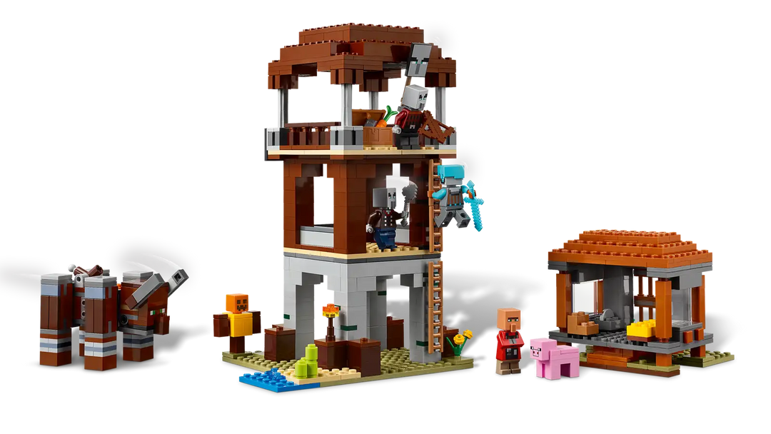 21278 The Pillager Outpost and Ravager – Box Of Bricks