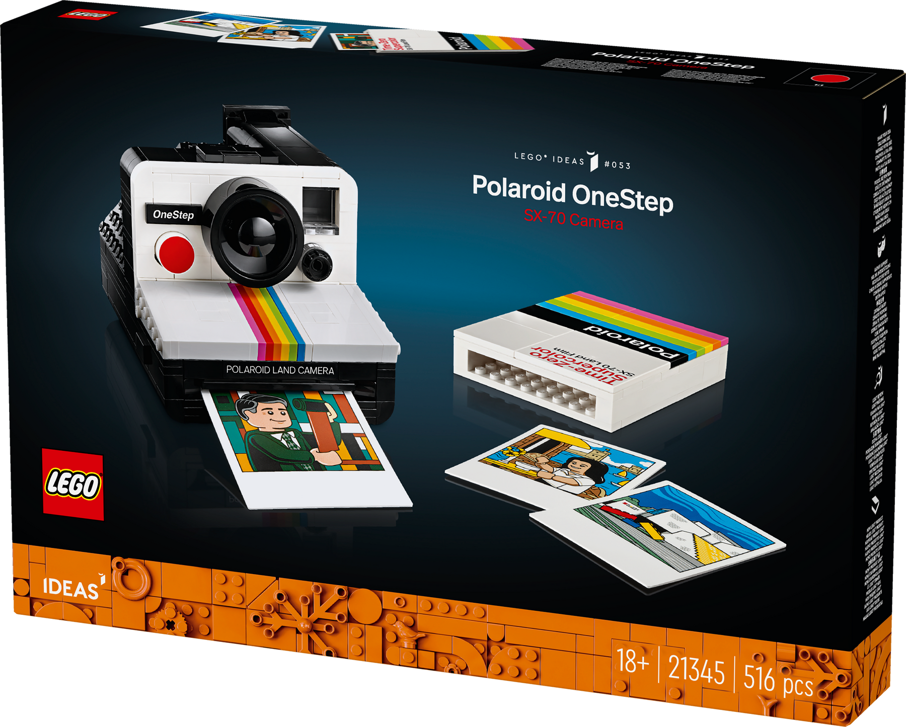 LEGO MOC Polaroid Land Camera 1000 by Brick-o-lantern