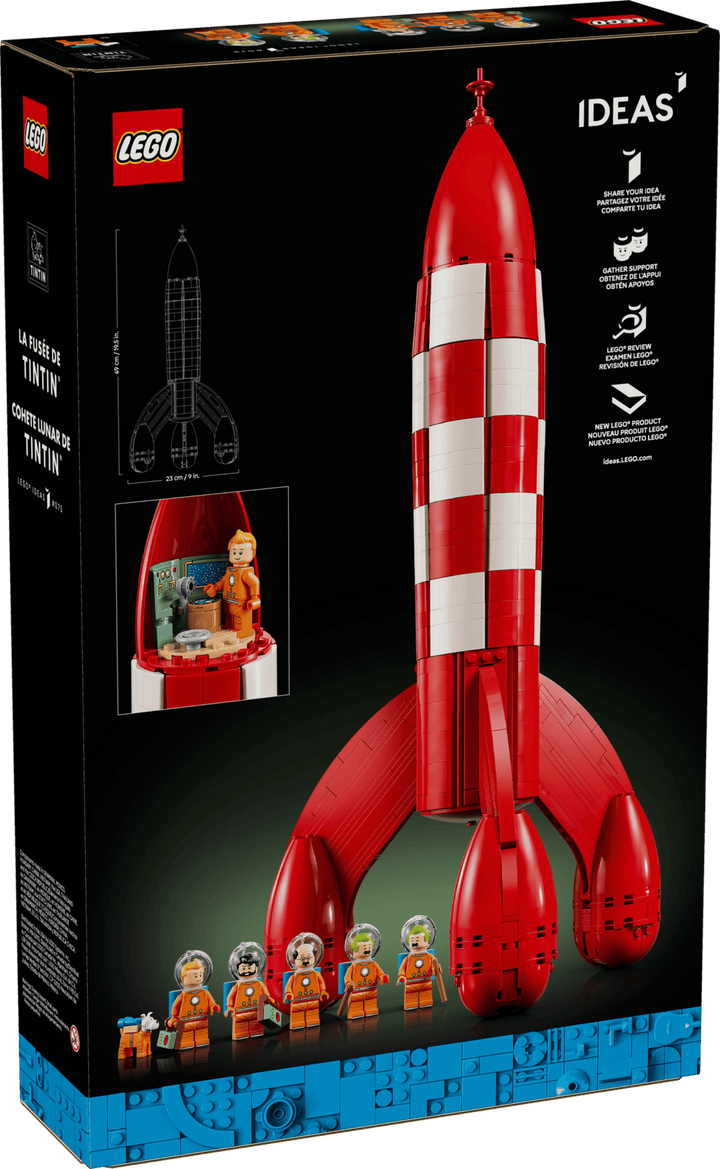 21367 Tintin® Moon Rocket