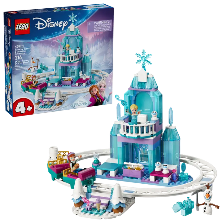 43281 Elsa's Ice Castle & Snow Ride Adventure