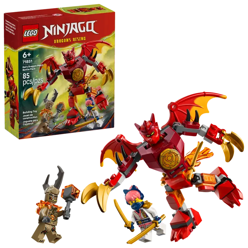 71851 Kai's Dragon Mech Battle Pack