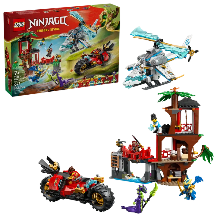 71857 Ninja Vehicle Tree House Battle