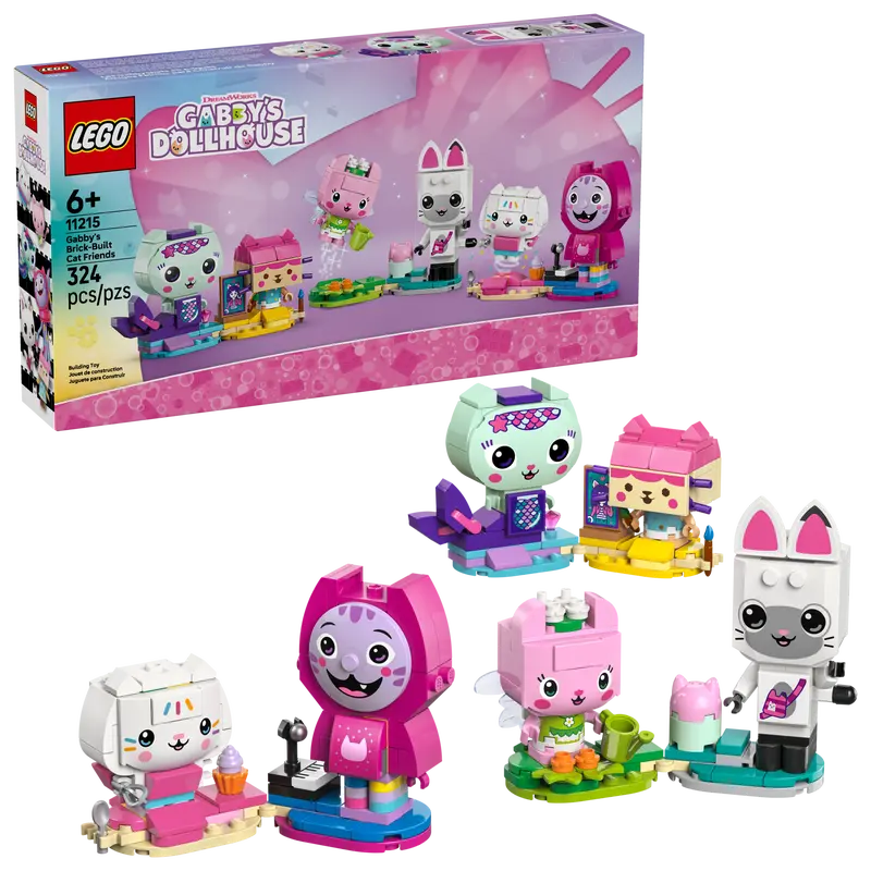 11215 Gabby's Brick-Built Cat Friends