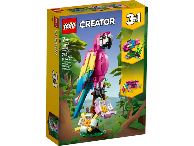 31144 Exotic Pink Parrot