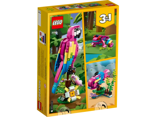 31144 Exotic Pink Parrot