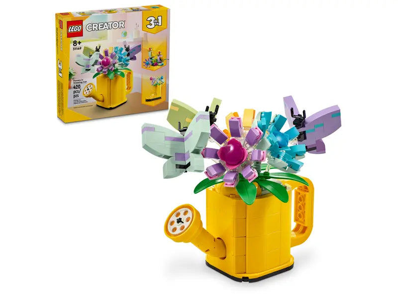 31149 Flowers in Watering Can