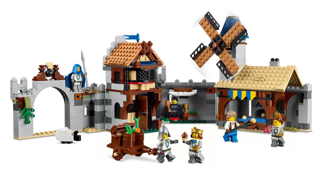 31168 Medieval Horse Knight Castle