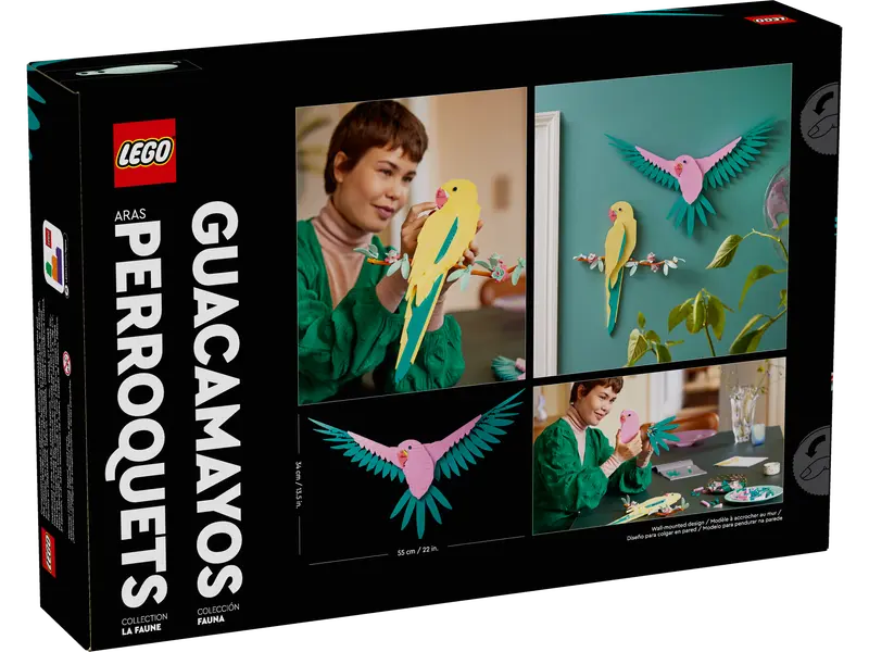 31211 The Fauna Collection – Macaw Parrots