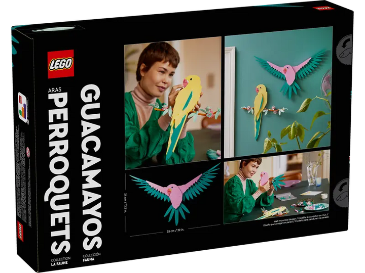 31211 The Fauna Collection – Macaw Parrots