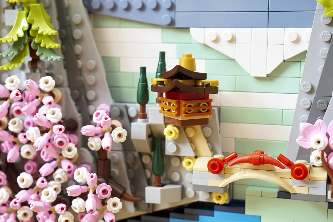 31218 Japanese Cherry Blossom Landscape